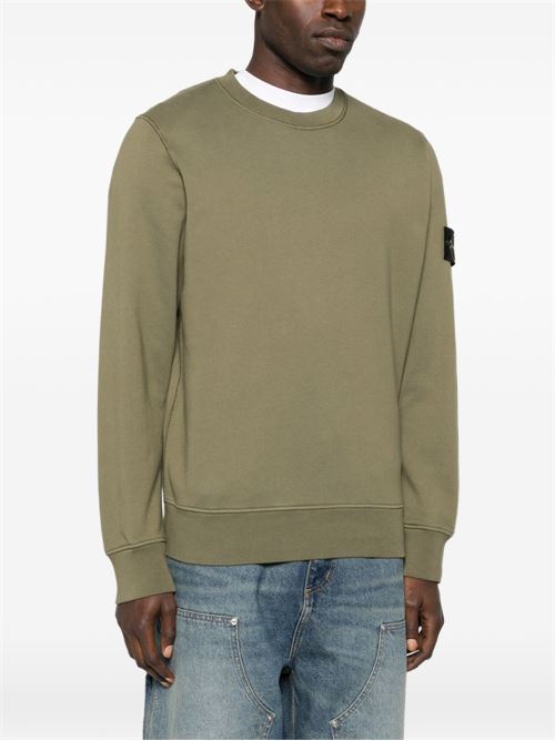 Crew neck sweater with logo STONE ISLAND | L1S156100060S0051V005G